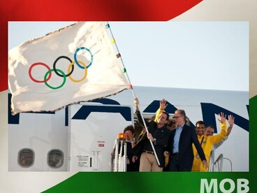 Megérkezett Rióba az olimpiai zászló