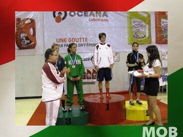 Ancsin Katalin aranyérmet nyert Tuniszban