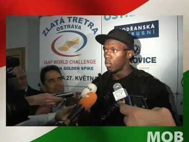Usain Bolt ismét fut Ostravában