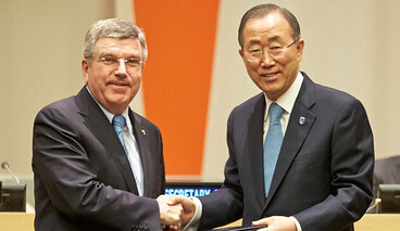 Történelmi megállapodás a NOB és az ENSZ között