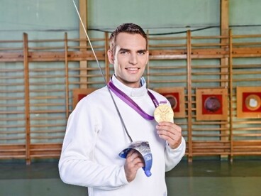 Szilágyi Áron azt számolgatja, hogy a budapesti olimpián még ő is pástra léphetne