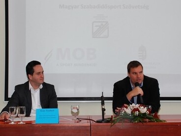 A MOB-alelnök a szabadidősport fejlesztéséről beszélt a dobogókői konferencián