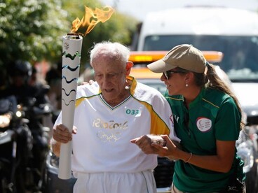 Az olimpiai láng egyesíti Brazília észak-keleti részét